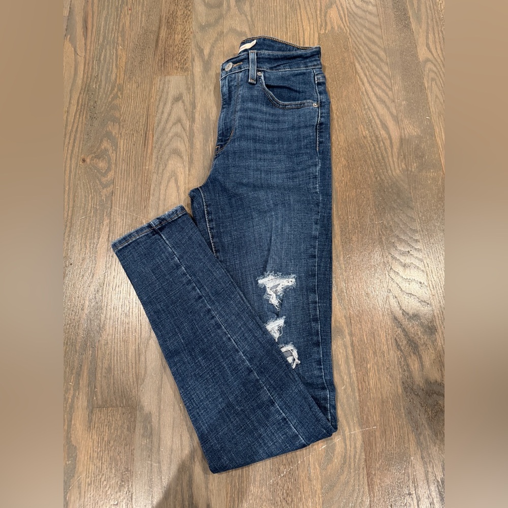Levi's Women's Skinny Jeans - Dark Blue